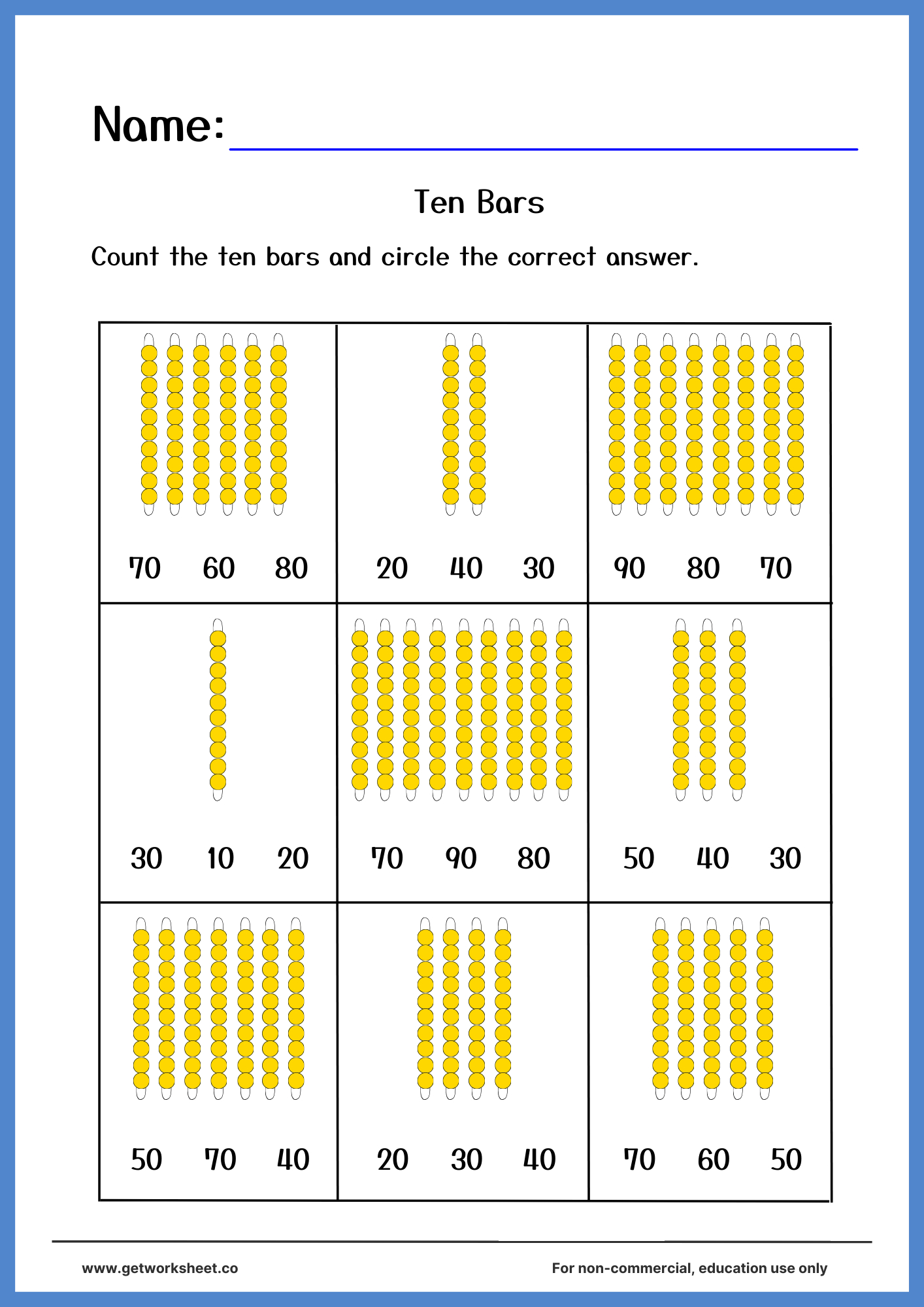 Free Montessori Beads Worksheets Worksheets | Get Worksheet for Free Printable Montessori Worksheets