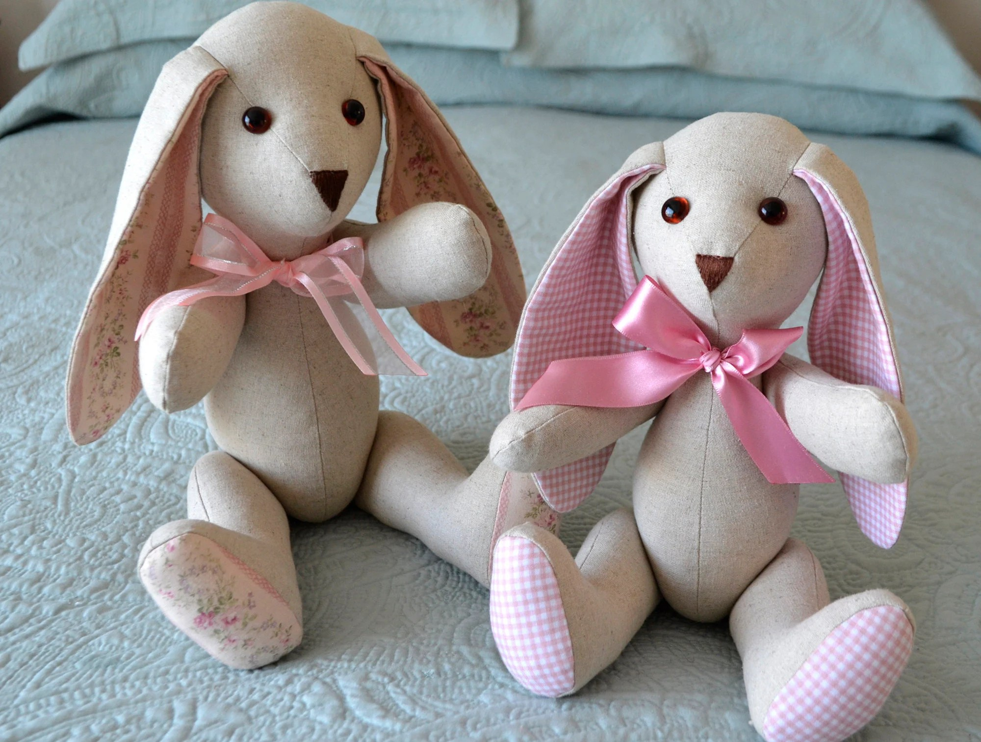 Free Pattern For Stuffed Bunny - Sewing Pattern Library with Printable Free Bunny Sewing Pattern