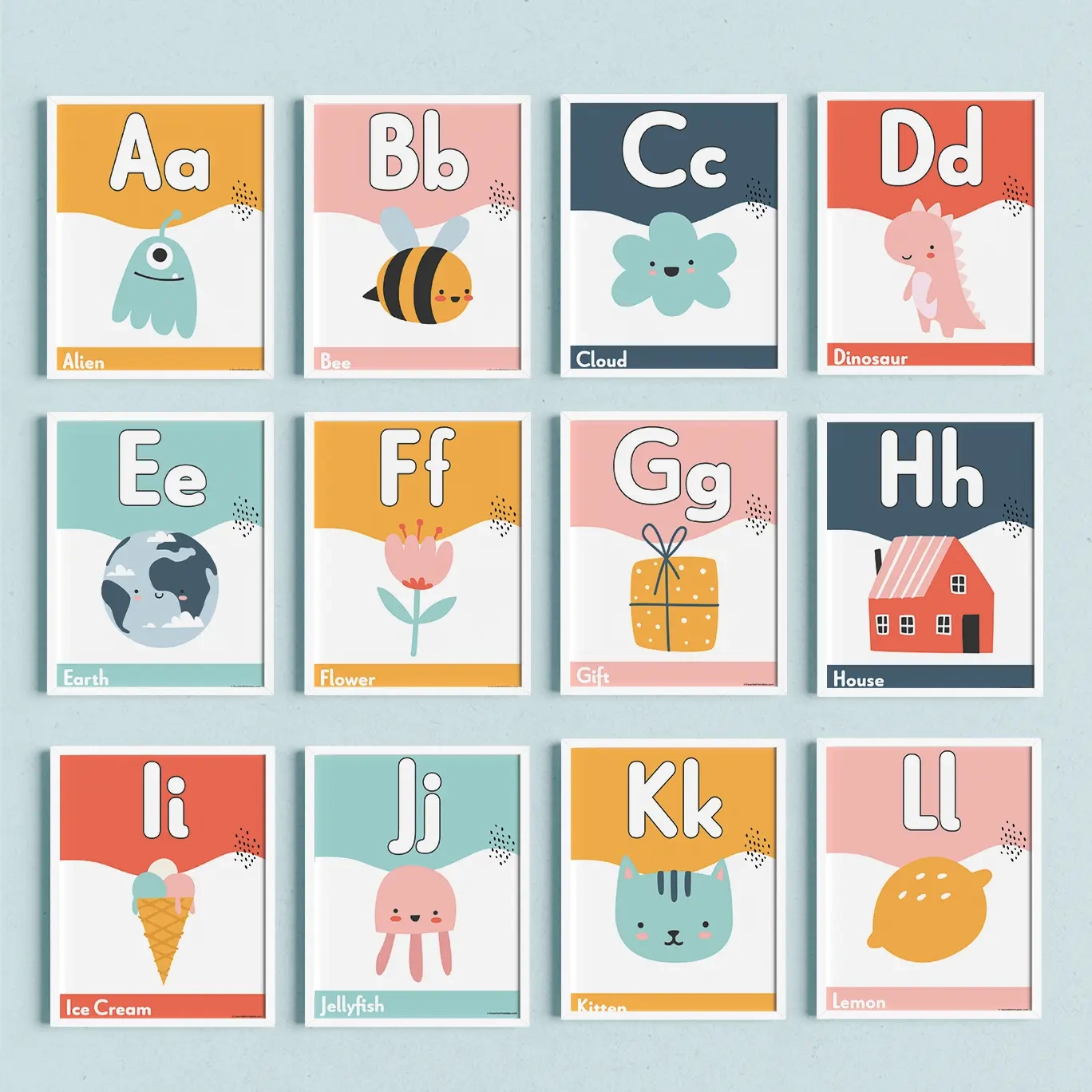 Free Printable Alphabet Posters For Classroom - Favorite Printables within Free Printable Alphabet Wall Posters