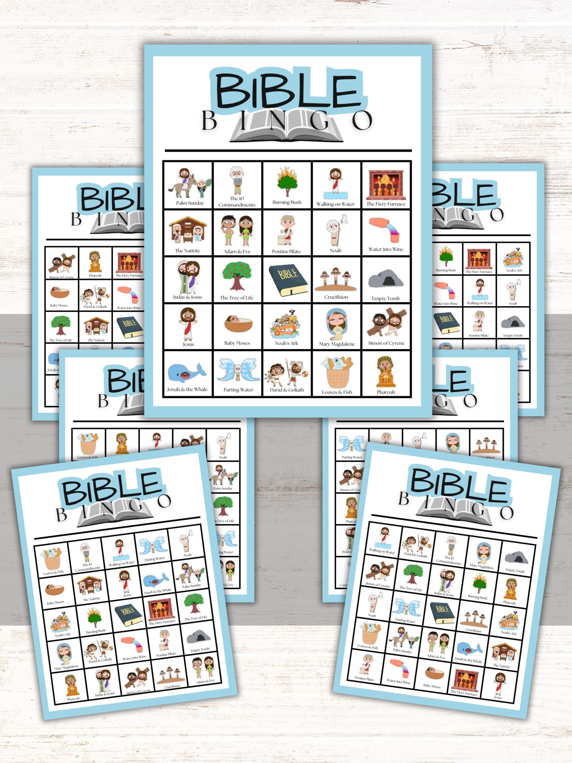 Free Printable Bible Bingo | Healing Home intended for Free Printable Church Bingo Cards