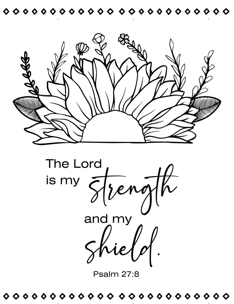 Free Printable Bible Verse Coloring Pages - Out Upon The Waters for Free Bible Printables For Adults