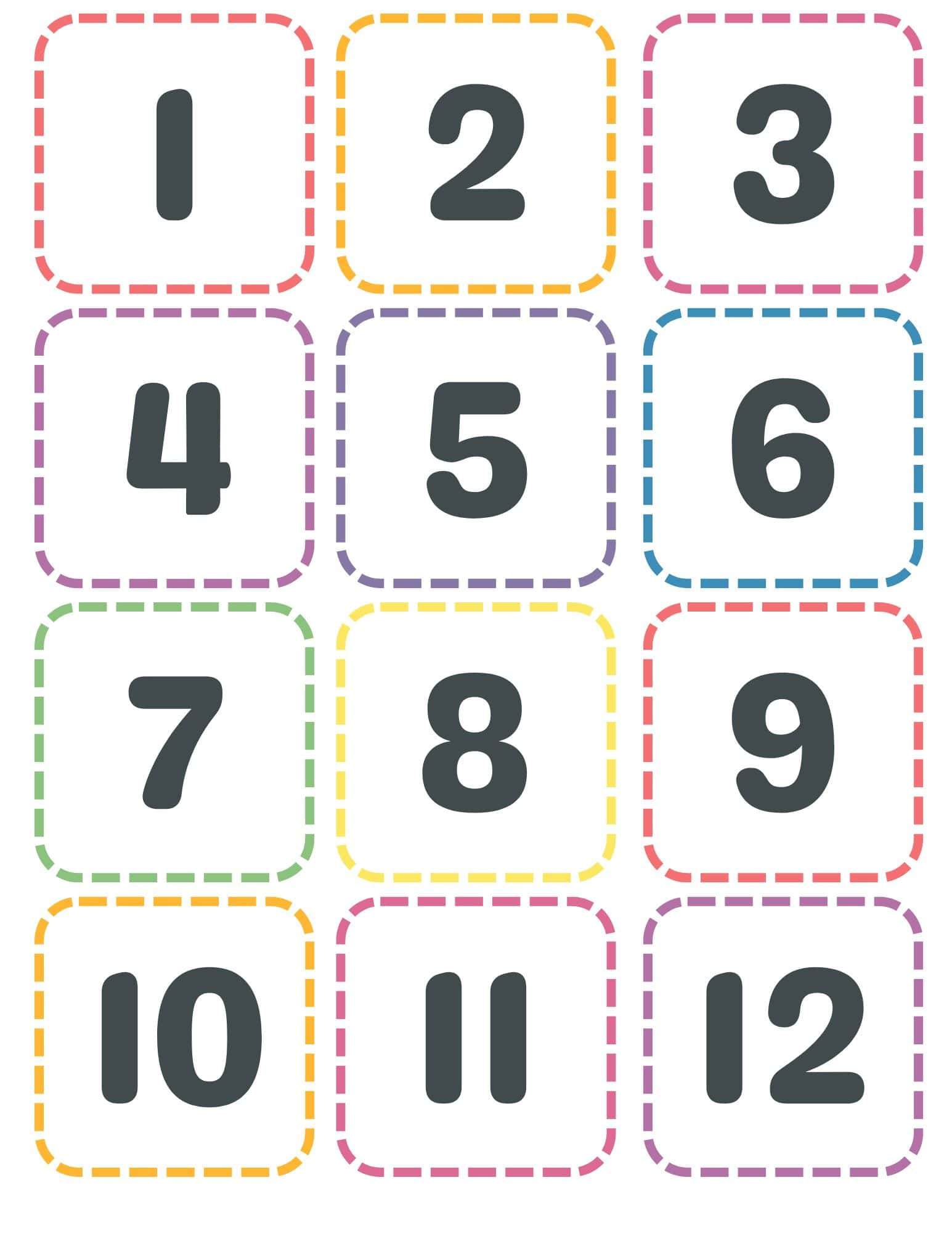Free Printable Calendar Numbers 1-31 with Free Printable Calendar Numbers 1 31
