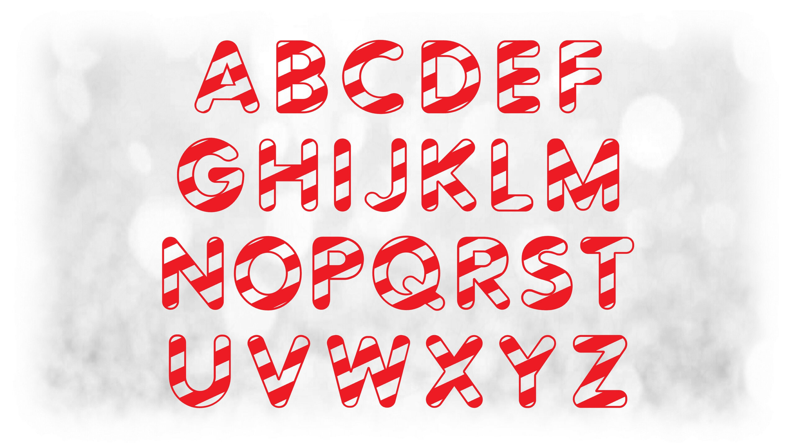 Free Printable Candyland Letters - Etsy pertaining to Free Printable Candyland Letters Printable