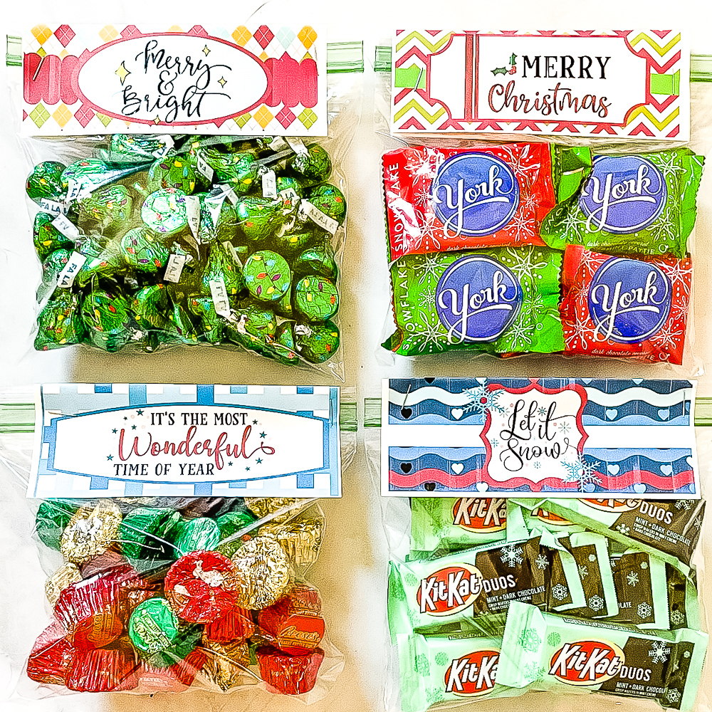 Free Printable Christmas Bag Toppers - Sweet Pea throughout Bag Toppers Free Printable