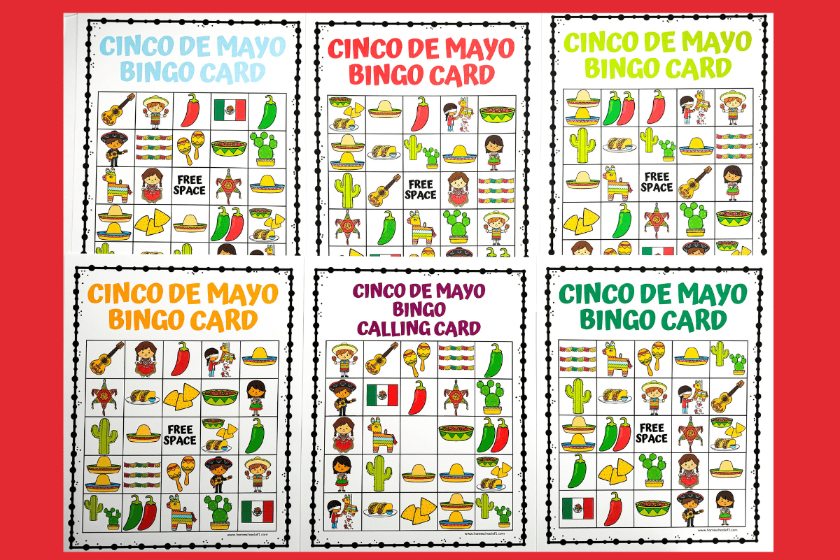 Free Printable Cinco De Mayo Bingo Game For Kids intended for Cinco De Mayo Bingo Free Printable