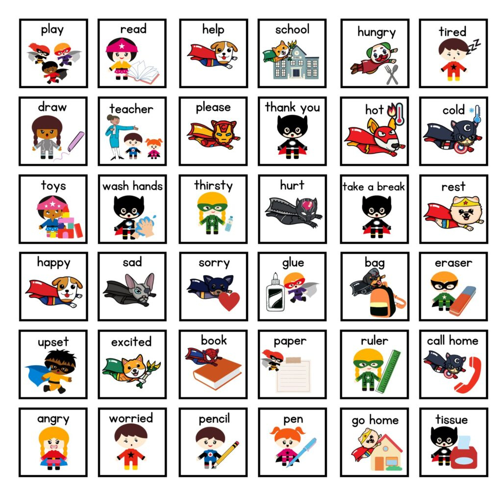 Free Printable Communication Cards - The Expat Mum for Free Printable Non Verbal Communication Cards For Adults
