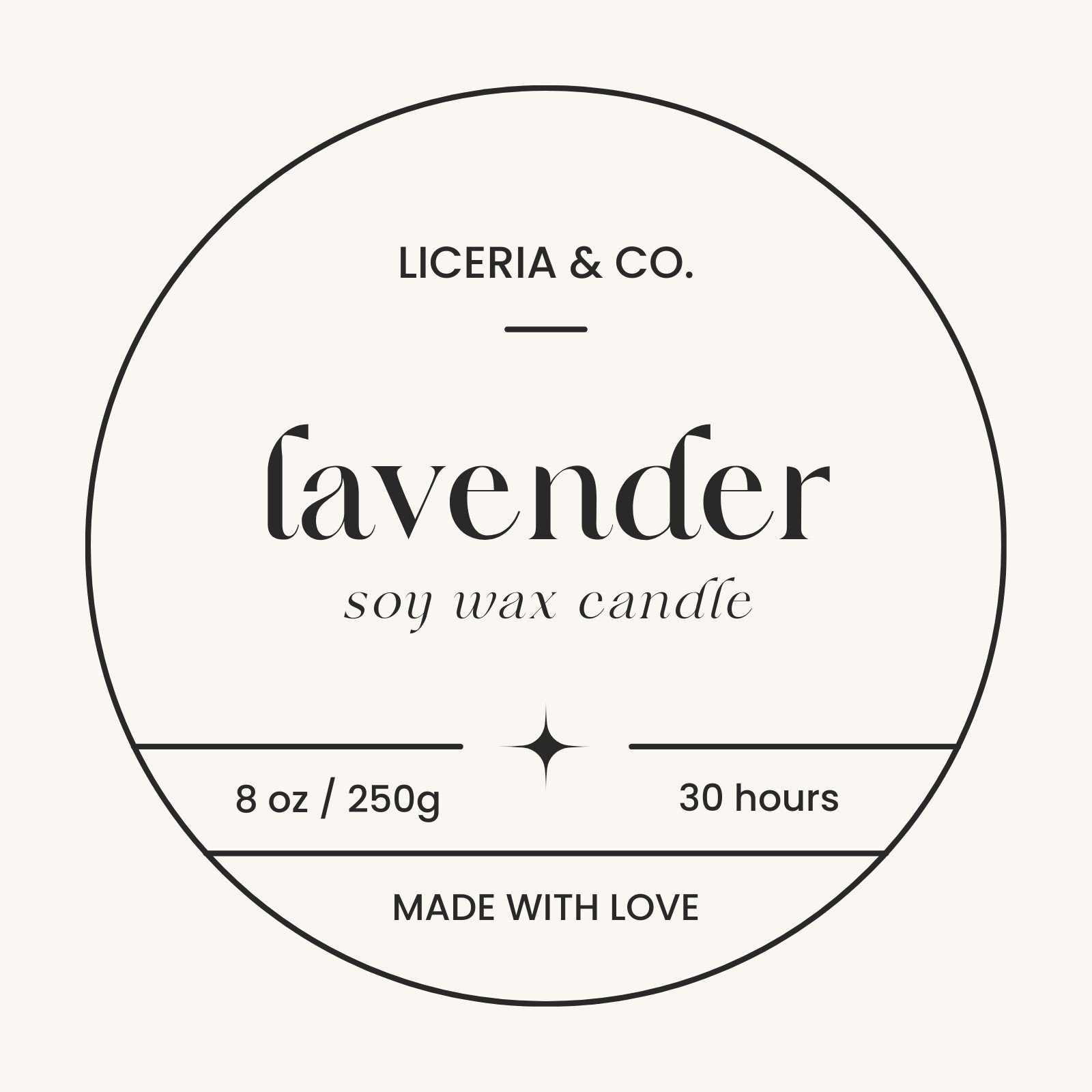Free Printable Custom Candle Label Templates | Canva inside Free Printable Candle Label Templates