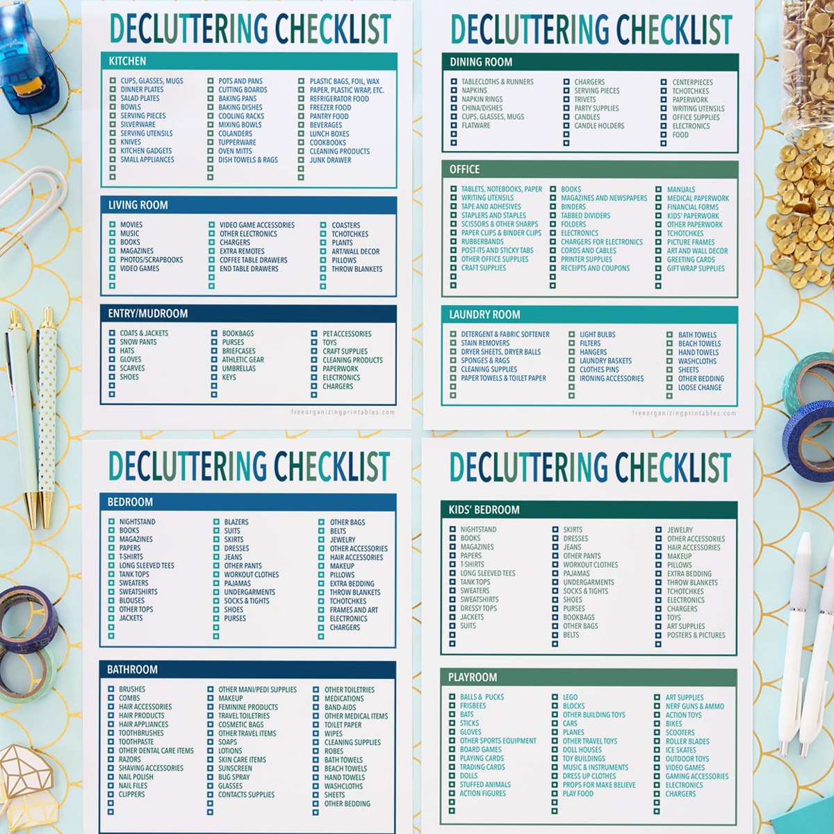 Free Printable Declutter Checklist | Free Organizing Printables regarding Free Printable Decluttering Checklist