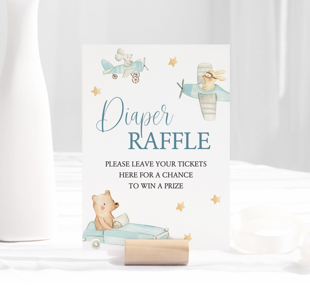 Free Printable Diaper Raffle Table Signs - Pietrapaperdesign intended for Diaper Raffle Sign Printable Free