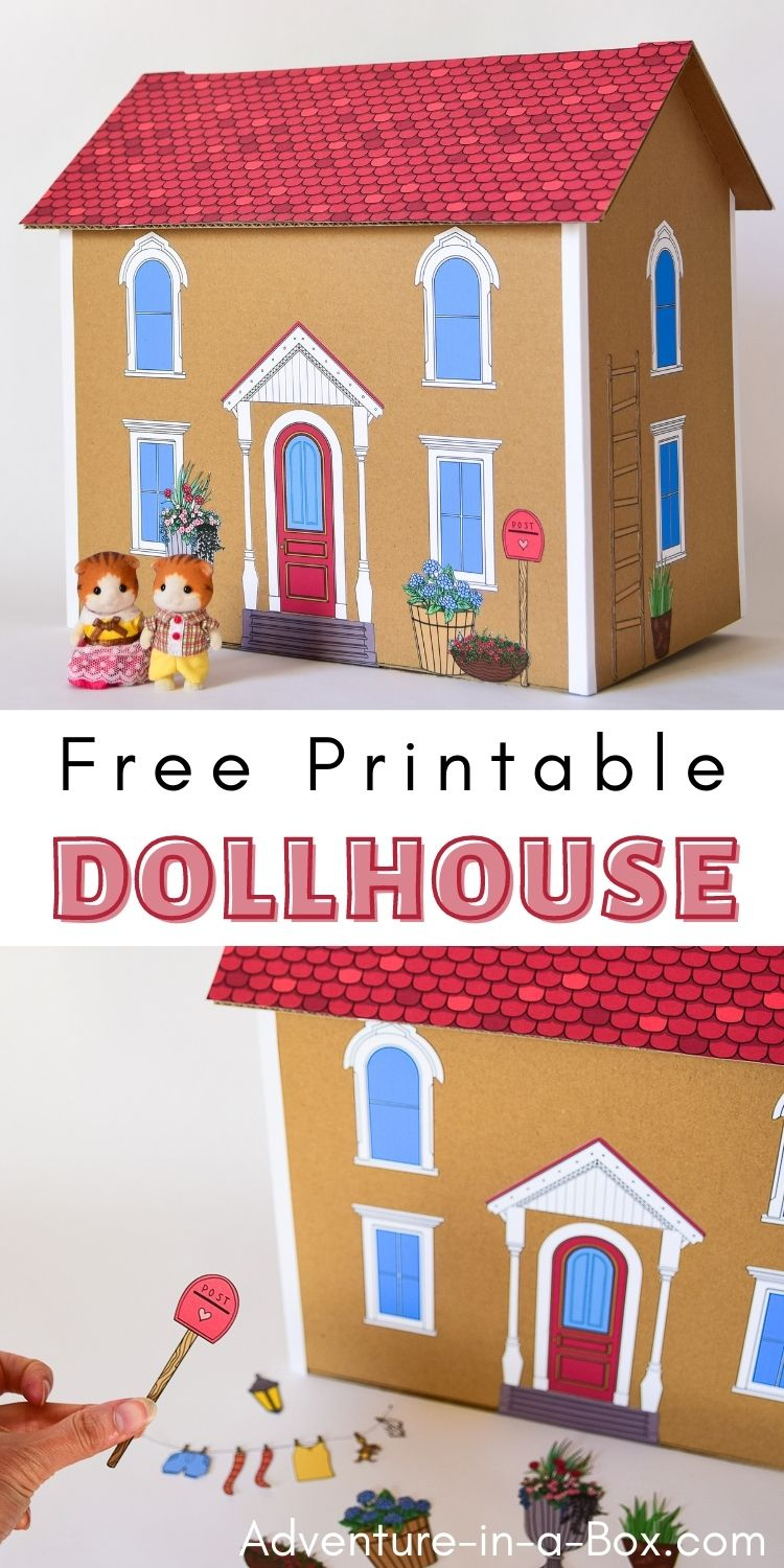 Free Printable Dollhouse Template with regard to Free Printable Dollhouse Templates