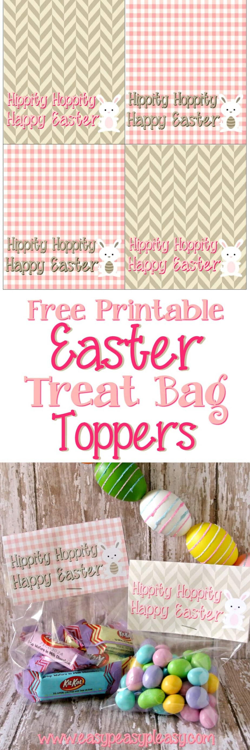 Free Printable Easter Treat Bag Toppers - Easy Peasy Pleasy regarding Free Printable Easter Treat Bag Toppers
