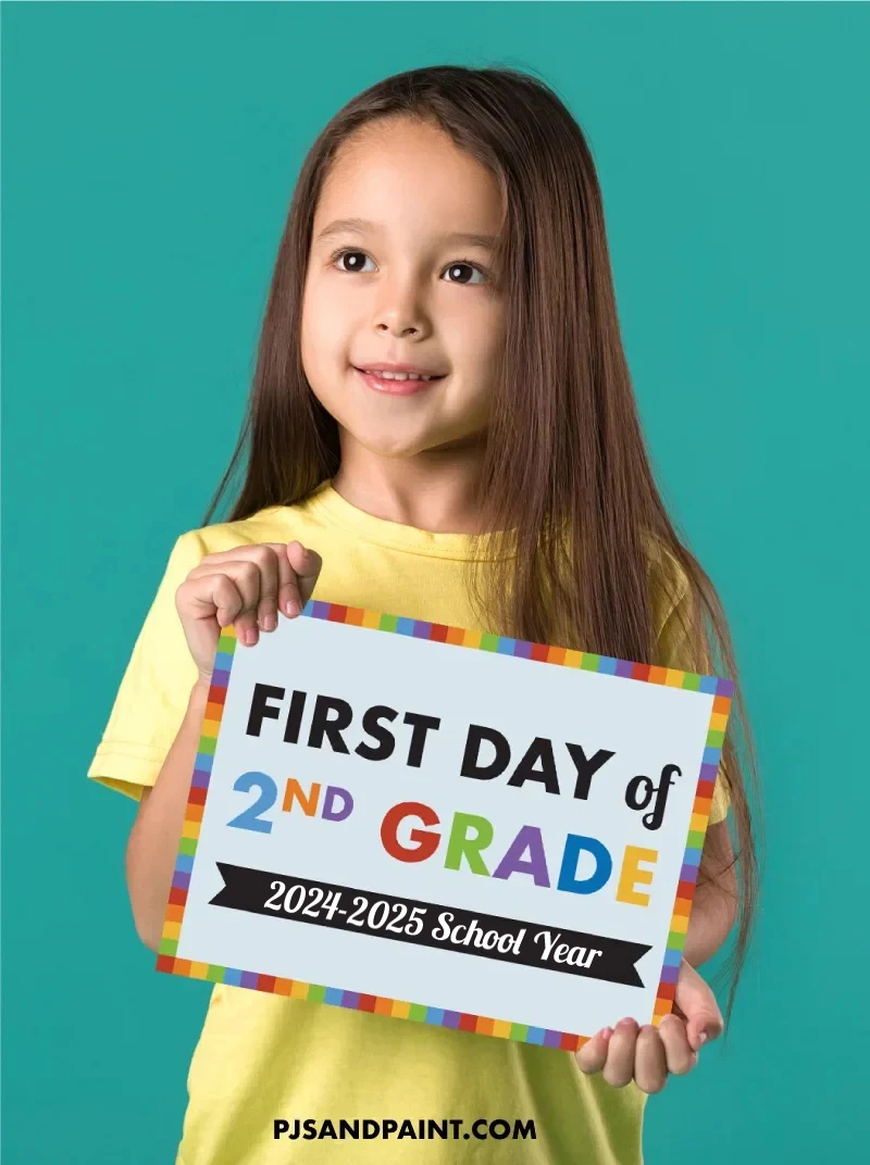 Free Printable First Day Of School Signs | Preschool - 12Th Grade pertaining to First Day Of Second Grade Free Printable