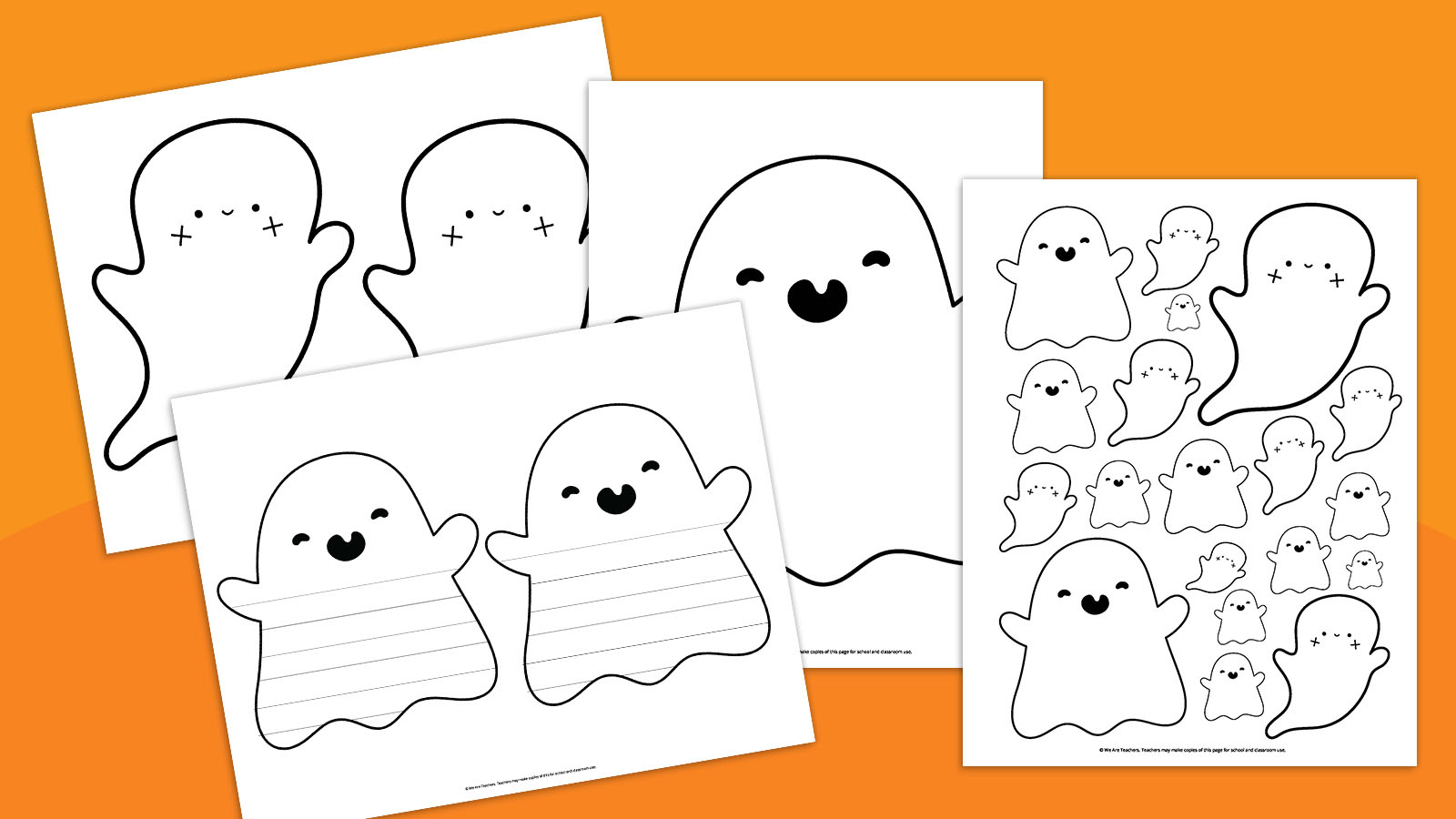 Free Printable Ghost Template For Spooky Fun in Ghost Template Free Printable