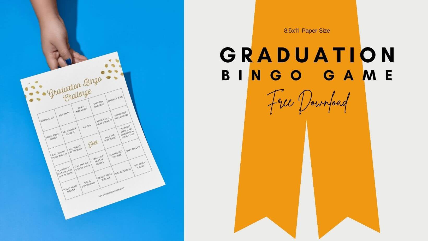 Free Printable Graduation Bingo Game intended for Graduation Bingo Free Printable