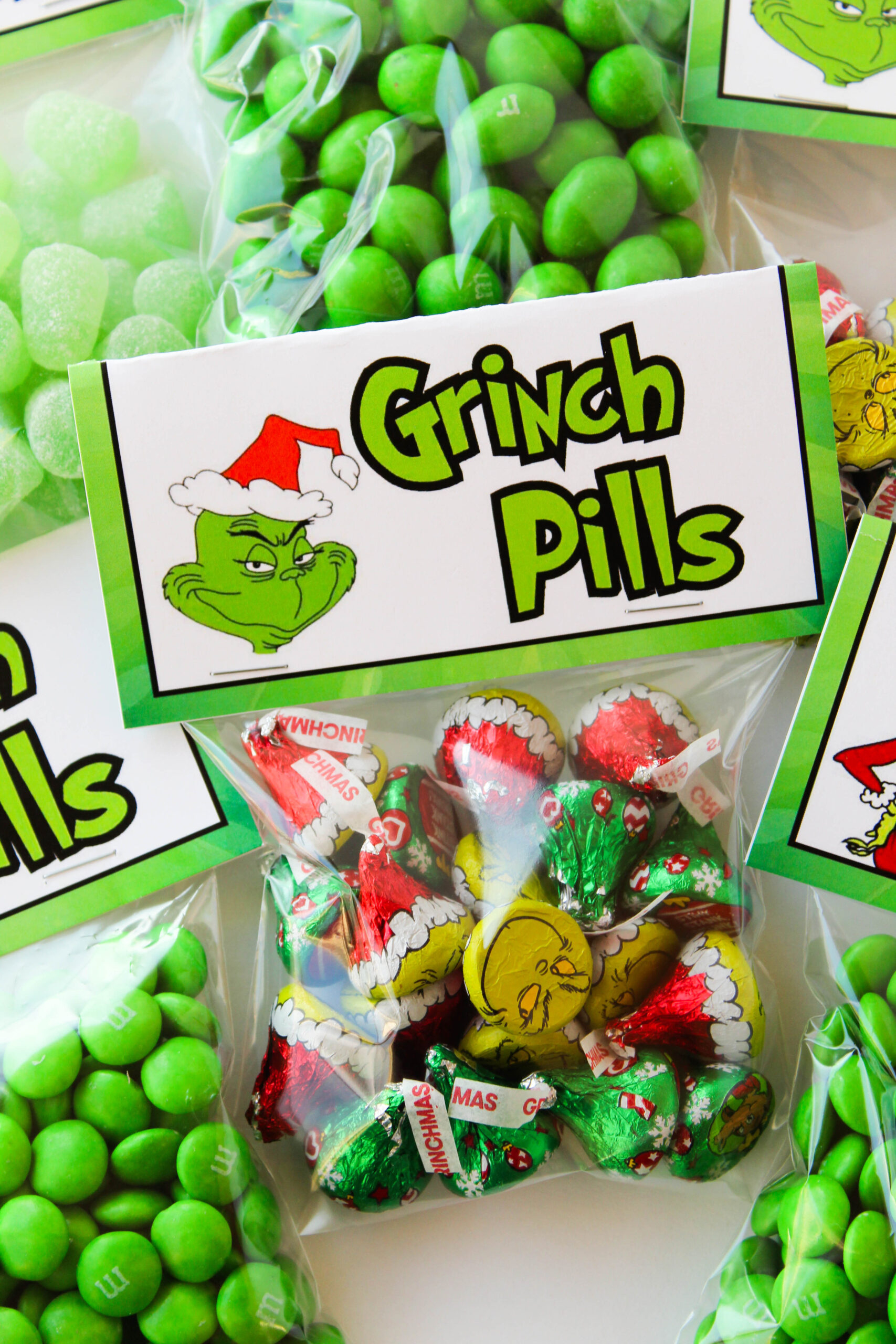 Free Printable Grinch Pills Bag Topper | Baking You Happier regarding Free Printable Grinch Pills Bag Topper