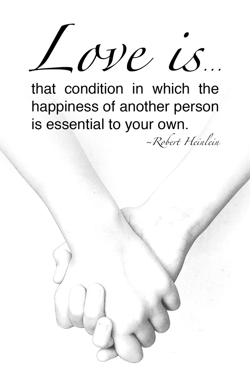 Free Printable Love Quote - Robert Heinlein #Lovequote inside Free Love Quote Printables