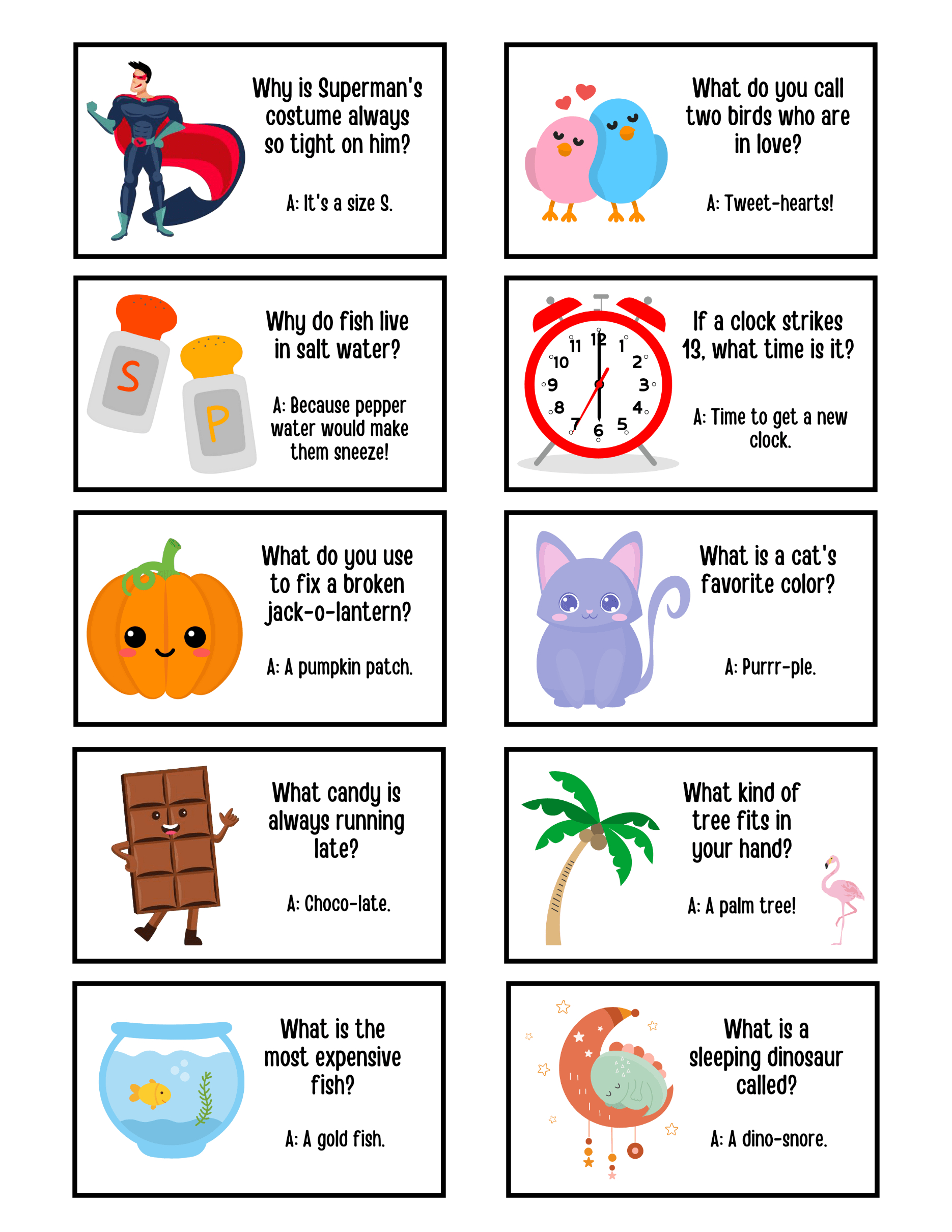 Free Printable Lunchbox Jokes - Printable Party Favors for Lunch Box Jokes Free Printable