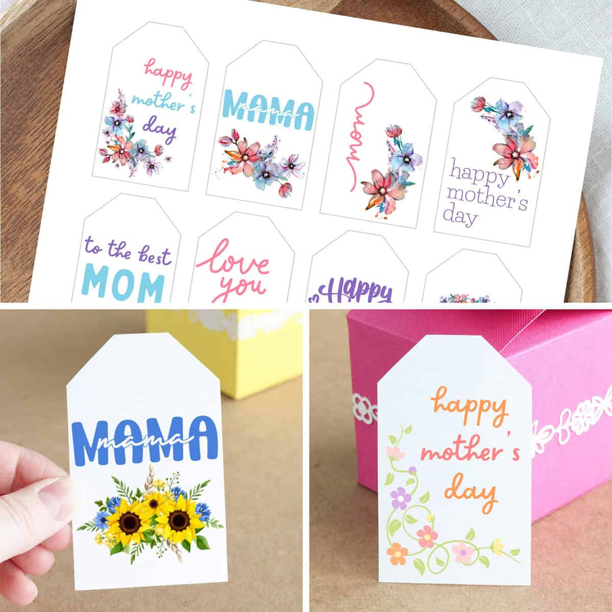 Free Printable Mother&amp;#039;S Day Gift Tags - Aubree Originals for Free Printable Gift Tags For Mother&amp;amp;#039;s Day