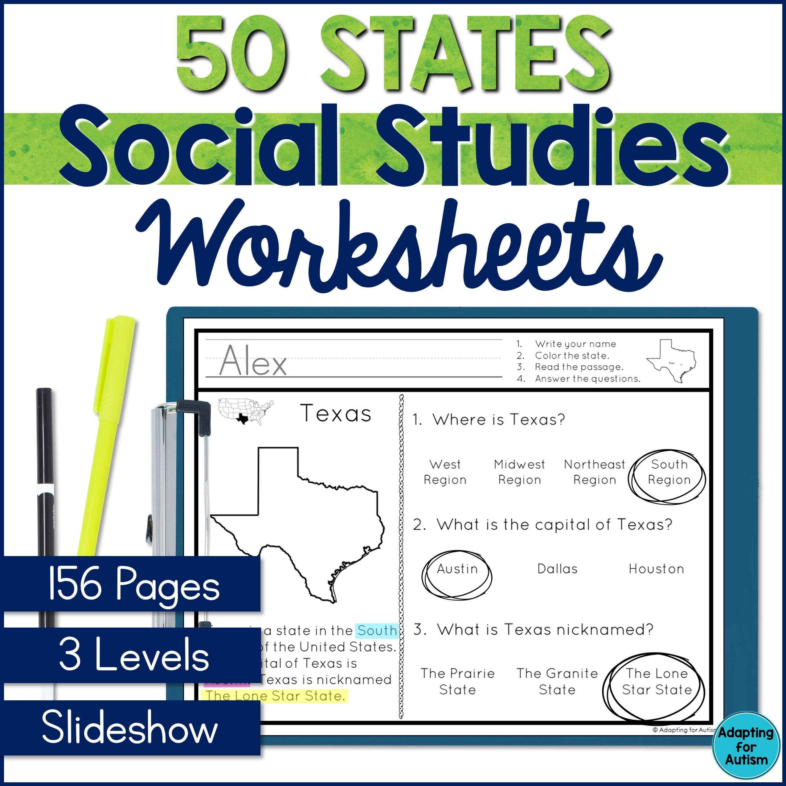 Free Printable State Facts Worksheet - Homeschool Of 1 throughout Free Printable State Facts Worksheets