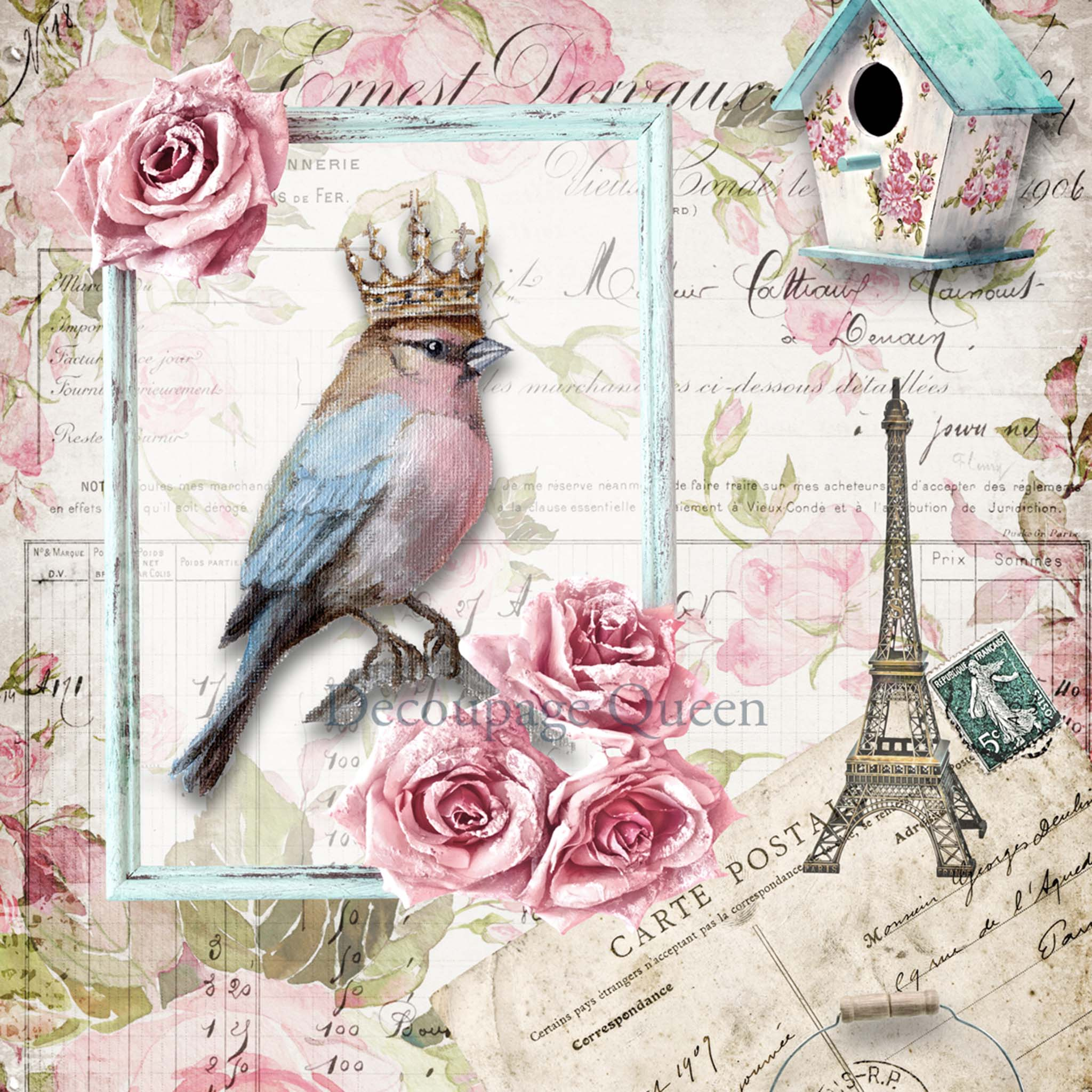 Free Printable Vintage Decoupage Papers - Worksheets Library intended for Vintage Free Decoupage Printables