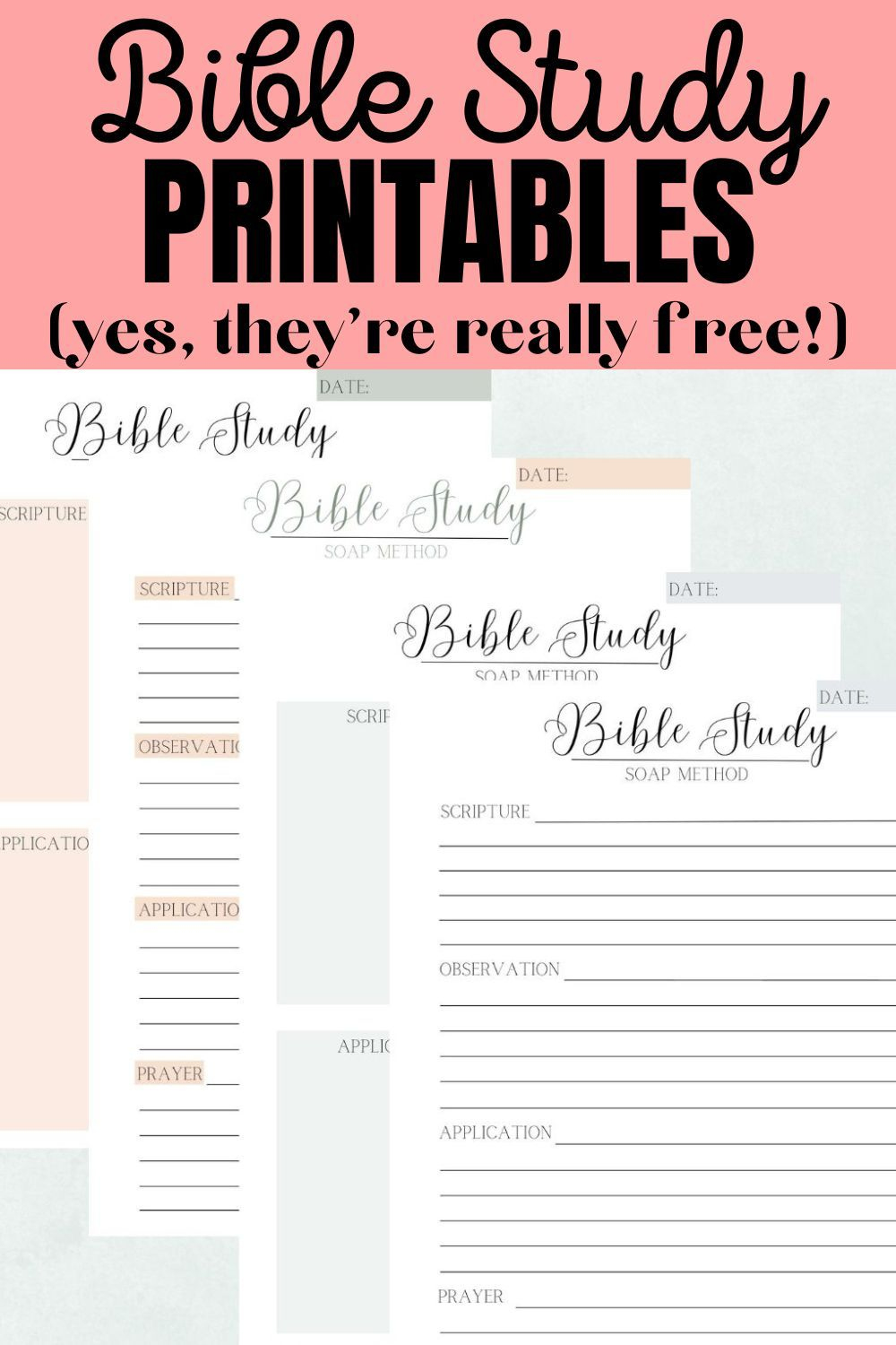 Free Soap Bible Study Worksheets pertaining to Printable Soap Bible Study Template