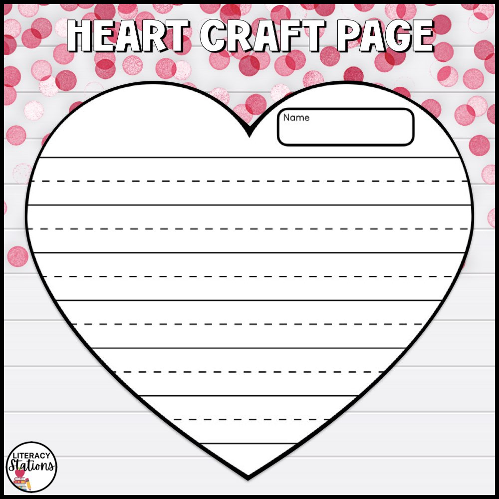 Free Valentines Writing Paper - Literacy Stations - Worksheets Library for Free Printable Valentine Writing Paper