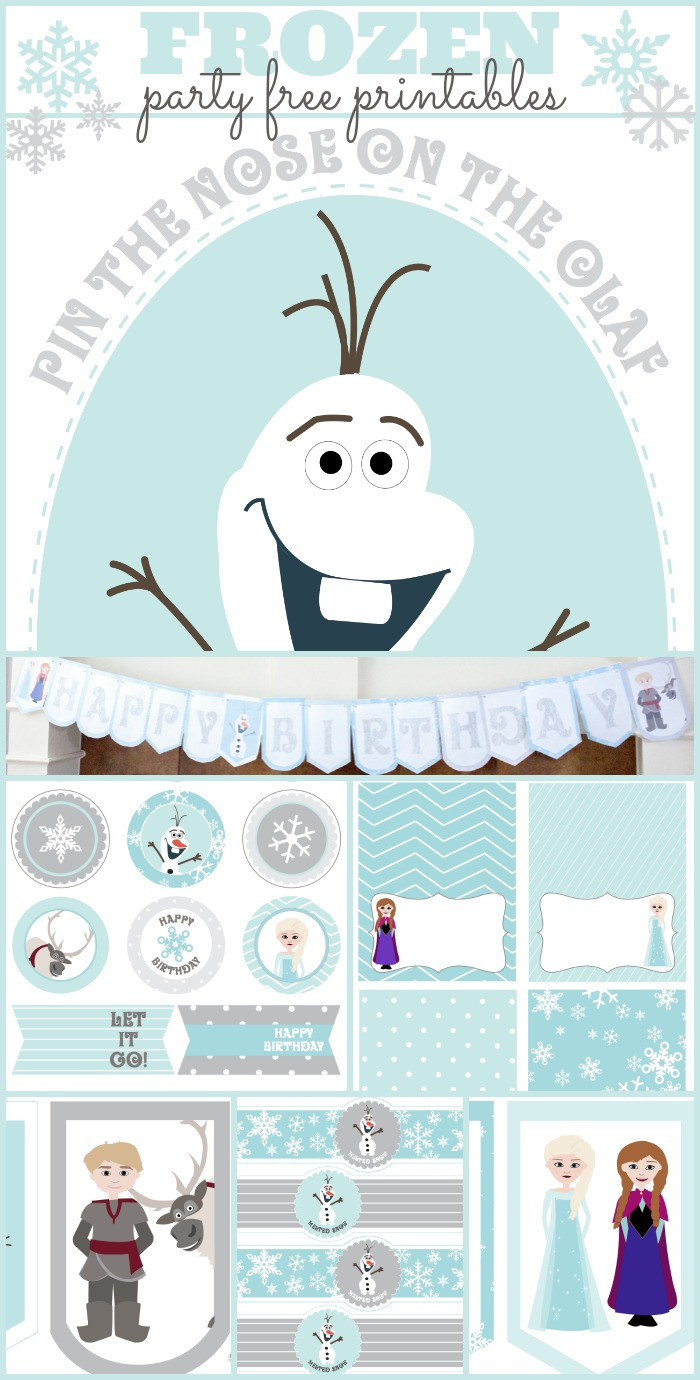 Frozen Birthday Party Printables - Capturing Joy With Kristen Duke with Frozen Party Printables Free