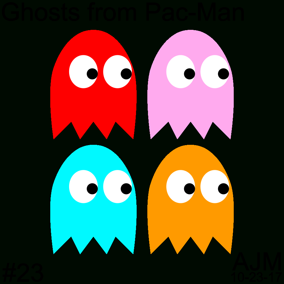 Ghosts From Pac-Man — Weasyl for Printable Pac Man Characters