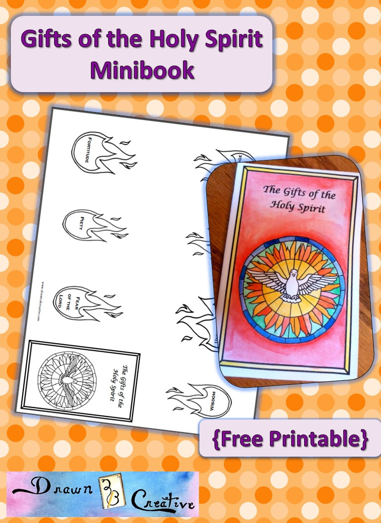 Gifts Of The Holy Spirit Minibook - Drawn2Bcreative throughout Free Printable Gifts of the Holy Spirit