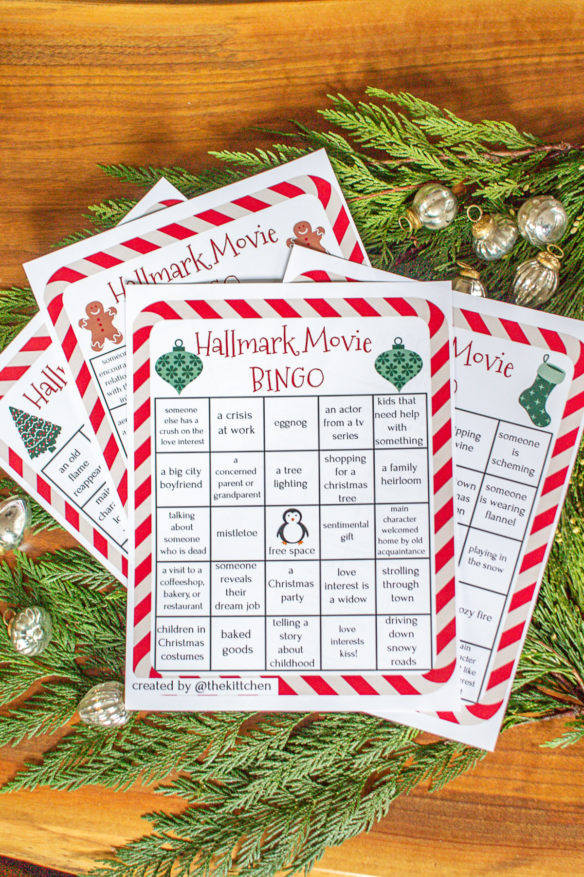 Hallmark Movie Bingo | Cheesy Christmas Movie Bingo with Hallmark Movie Bingo Cards Free