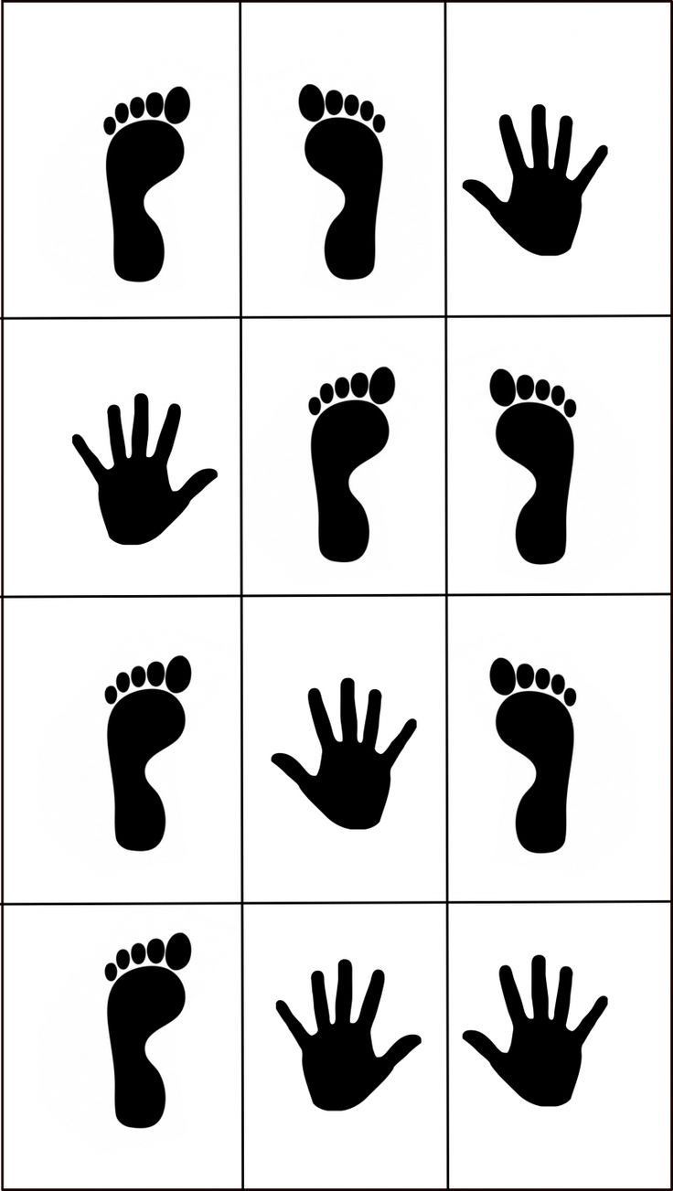Hands-Feet Jumping Game - Blogulo for Hands And Feet Hopscotch Printable Free