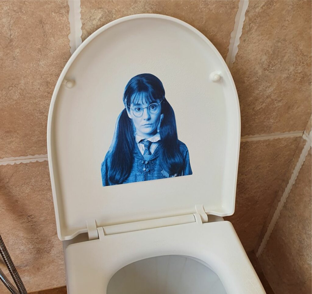 Harry Potter Party Decorations | Mommademoments for Free Printable Moaning Myrtle Printable