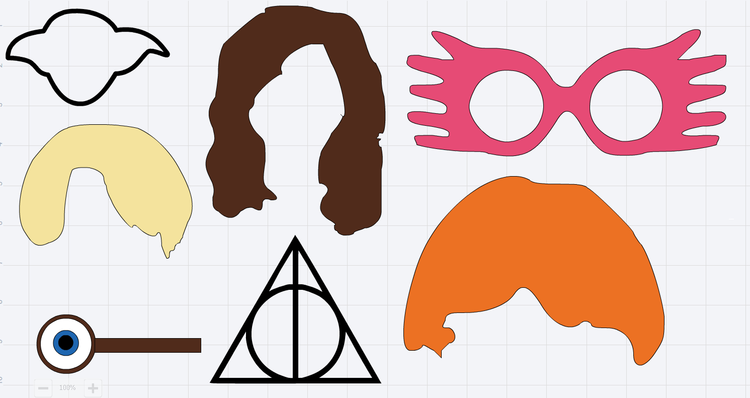 Harry Potter Photo Booth With A Cricut - Housewife Eclectic with Harry Potter Photo Booth Props Free Printable