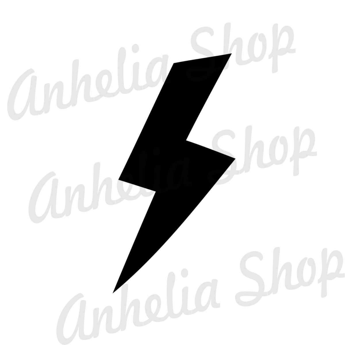 Harry Potter Thunder Lightning Bolt Svg Silhouette Vector intended for Printable Harry Potter Lightning Bolt