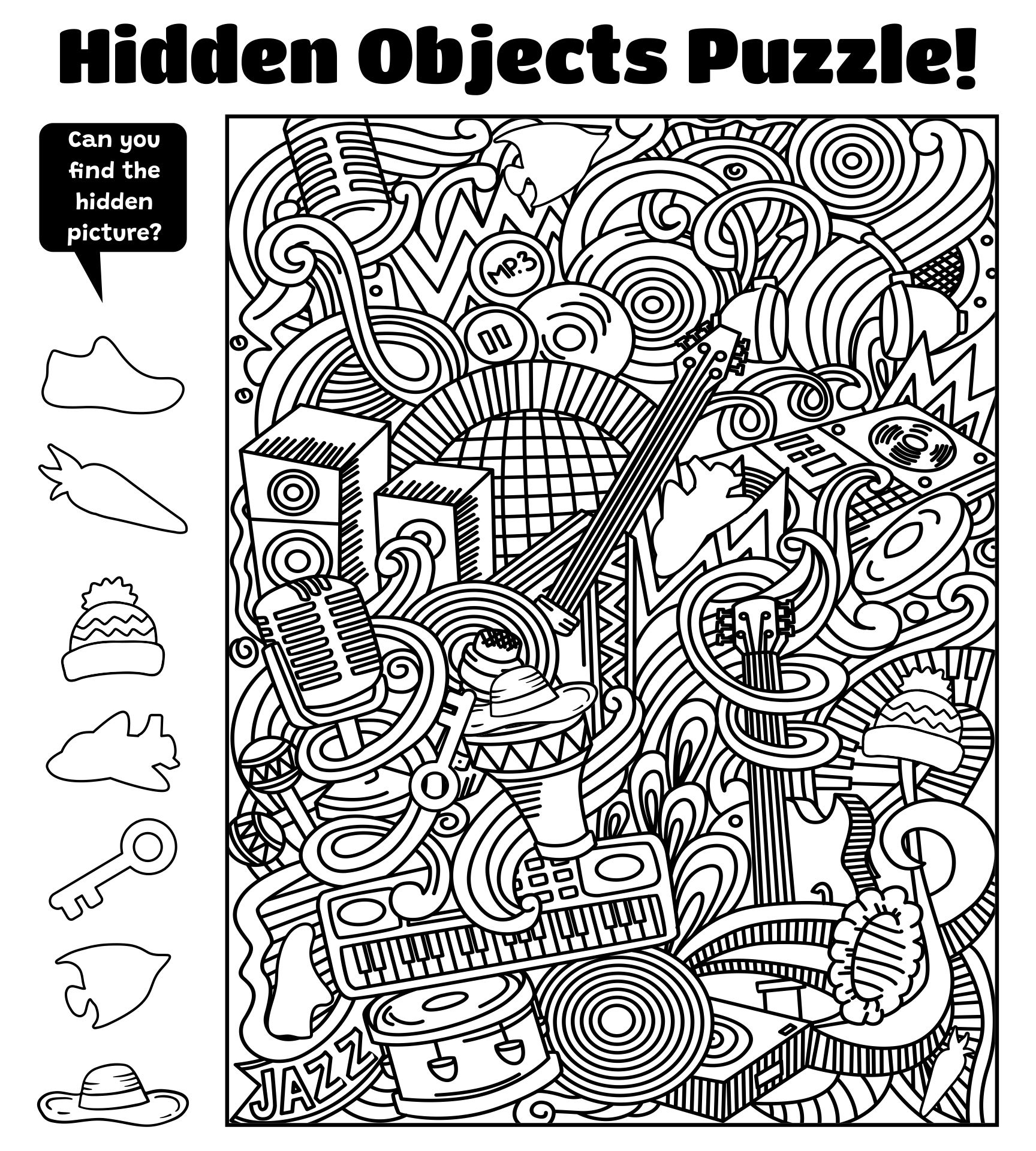 Highlights For Children - Happy St. Patricks Day! ? Celebrate in Highlights Free Printable Hidden Pictures