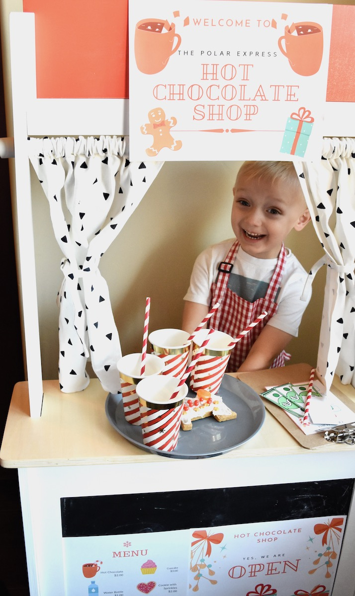 Hot Chocolate Shop - Dramatic Play Free Printables - Playdatebox with Hot Chocolate Dramatic Play Free Printables
