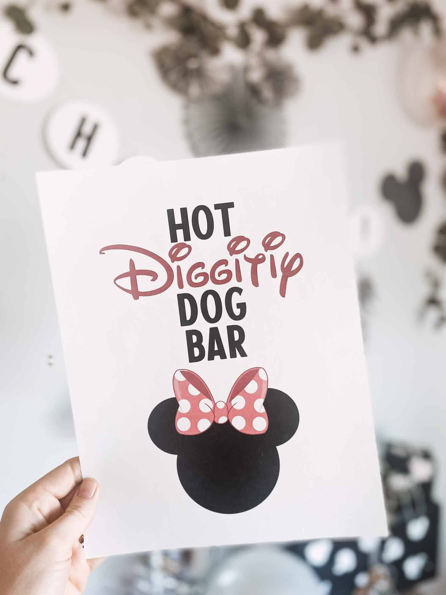 Hot Diggity Dog Bar - Practical &amp;amp; Pretty inside Hot Diggity Dog Bar Printable Free