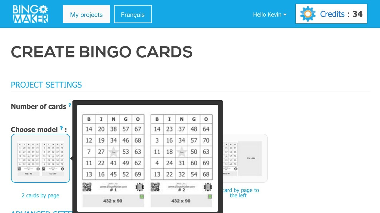 How To Generate Bingo Cards With Bingo Maker throughout Myfreebingocards Bingo Card Generator