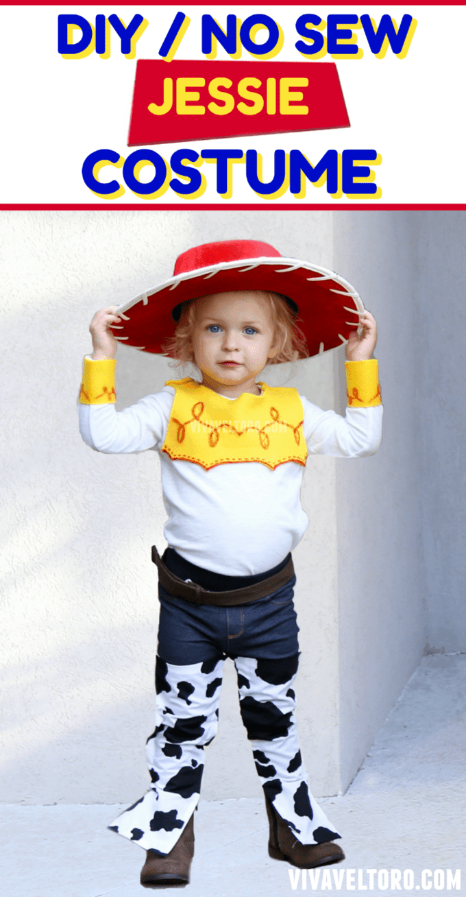 How To Make A Jessie Toy Story Costume. No Sewing Required! - Viva with regard to Printable Jessie Toy Story Shirt Pattern