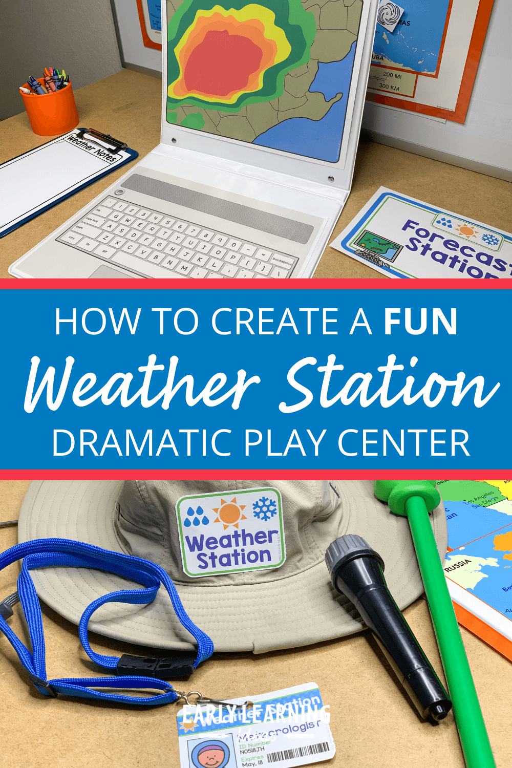 How To Set Up A Weather Station Dramatic Play Area within Weather Station Dramatic Play Free Printables