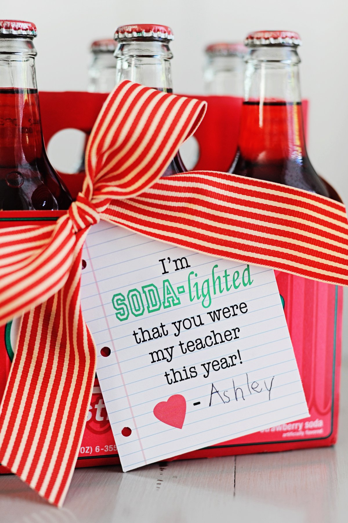 I&amp;#039;M Soda Lighted&amp;quot; Teacher Appreciation Week Free Printable in Soda Lighted Free Printable
