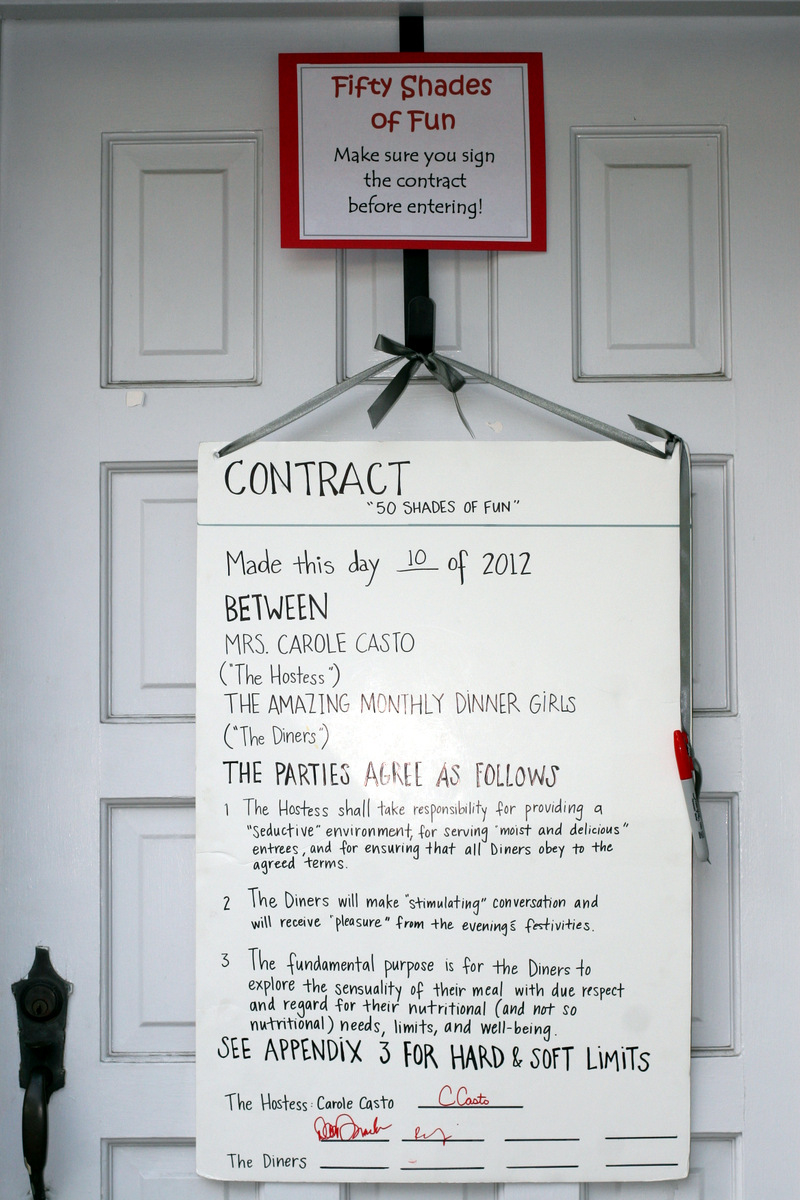 Invite And Delight: Fifty Shades Of Fun for Free Fifty Shades of Grey Printable Contract