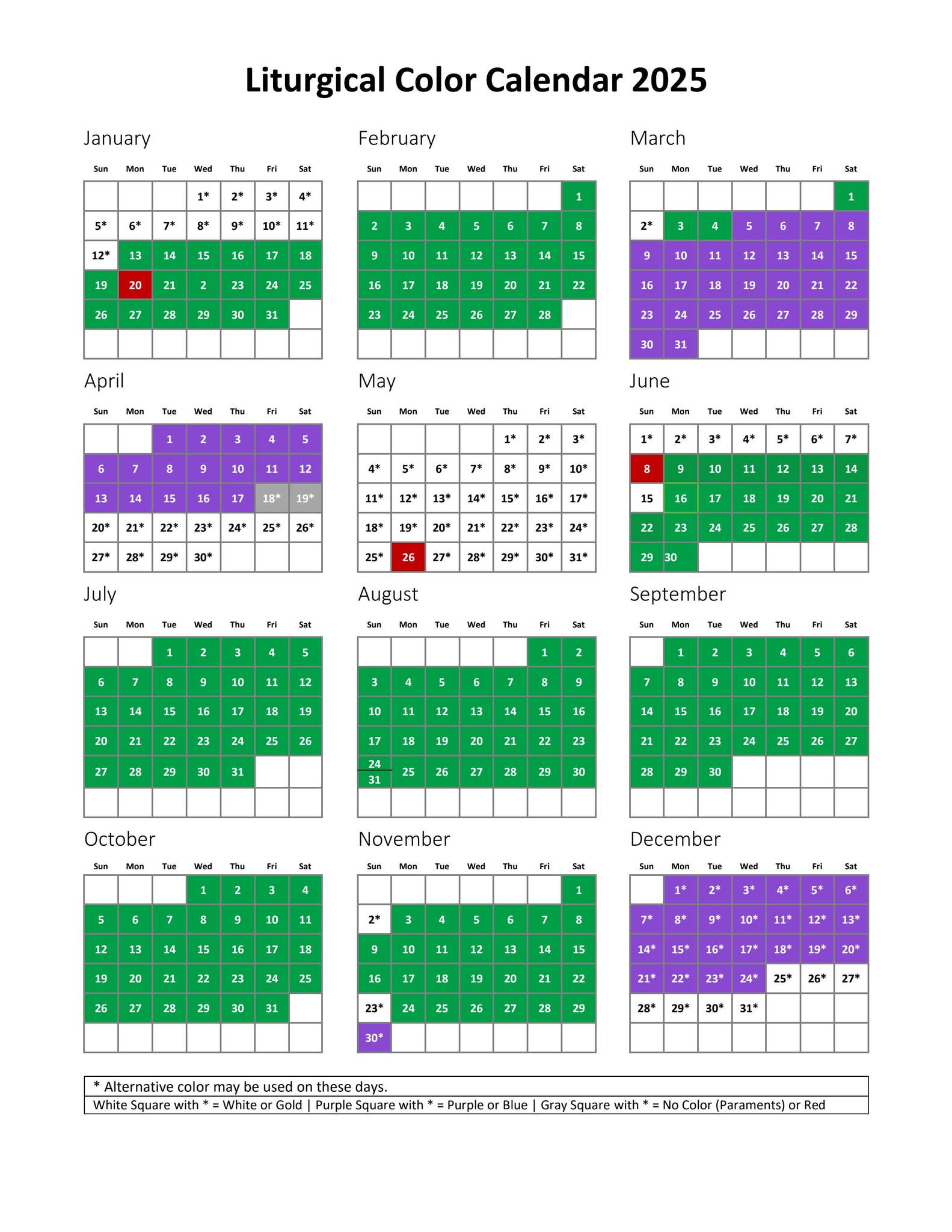 Issuu in Free Printable Catholic Calendar 2025