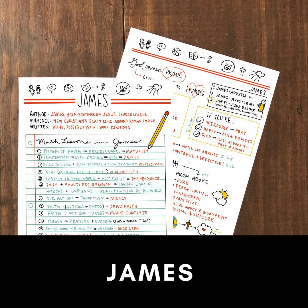 James Printables intended for Free Printable Bible Study On The Book Of James