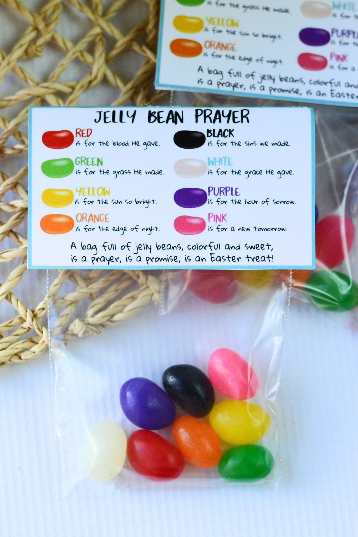 Jelly Bean Prayer Printable | Easy Diy Easter Treat with regard to Free Printable Jelly Bean Prayer