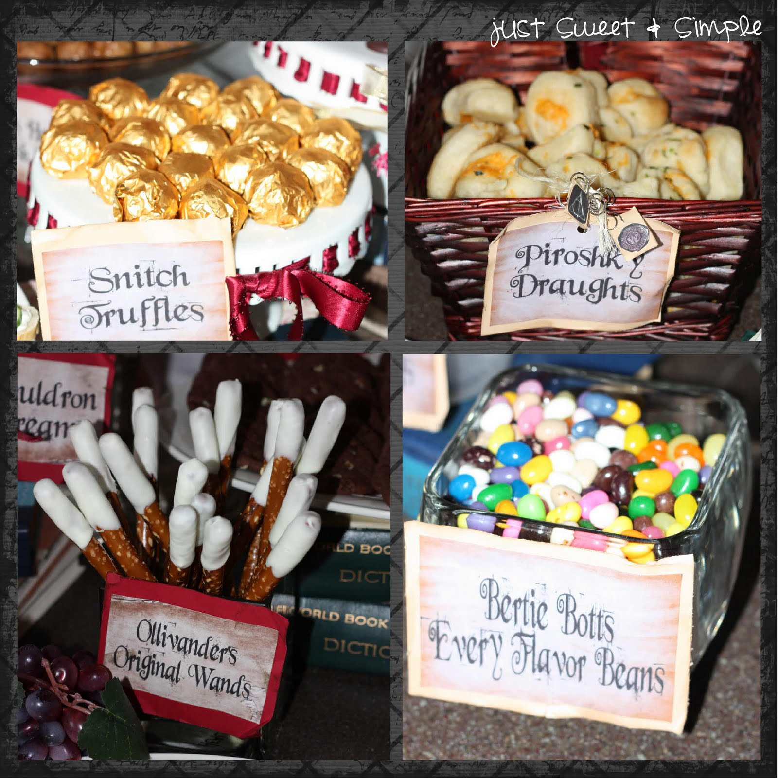 Just Sweet And Simple: Harry Potter Party within Free Printable Harry Potter Food Labels