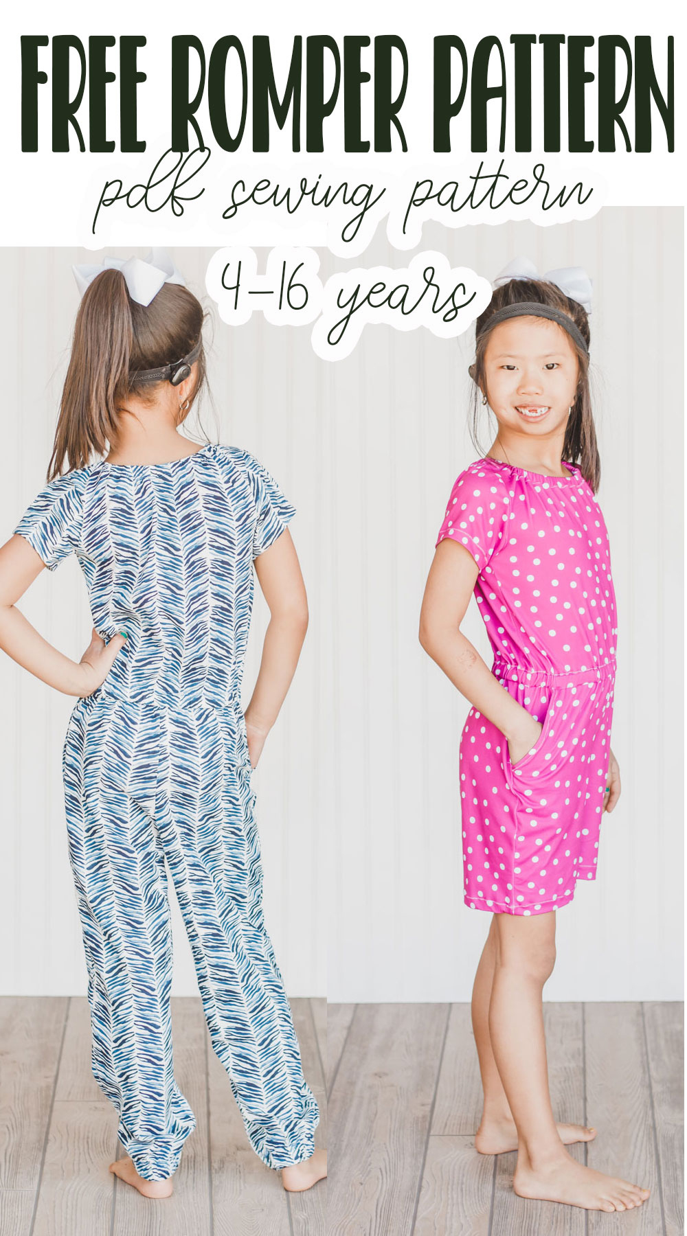 Kids Romper Free Sewing Pattern - Life Sew Savory within Free Printable Romper Pattern