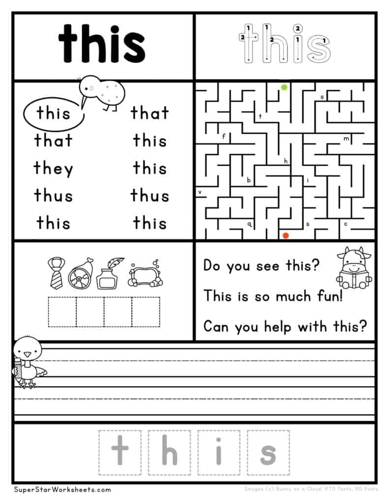 Kindergarten Worksheets - Superstar Worksheets with regard to Printable Kindergarten English Worksheets