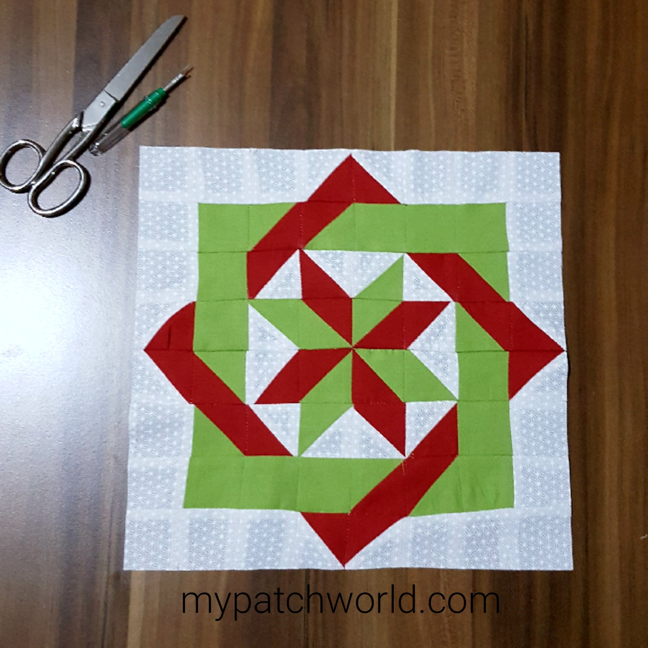 Labyrinth Quilt Block Pattern Tutorial | All About Patchwork And regarding Printable Free Labyrinth Quilt Pattern