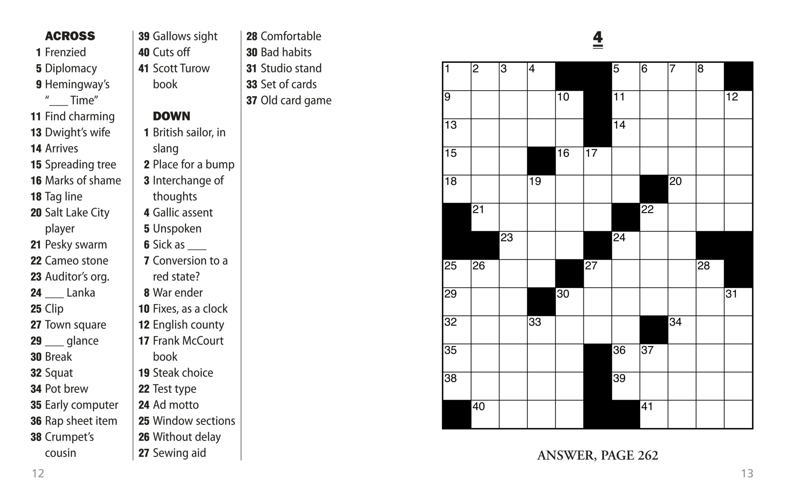 Large Print Crosswords #1: Joseph, Thomas: 9781402707667: Amazon inside Printable Thomas Joseph Crossword Puzzles